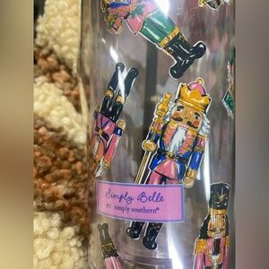 Simply Southern Festive Nutcracker Tumbler with Pink and Gold
